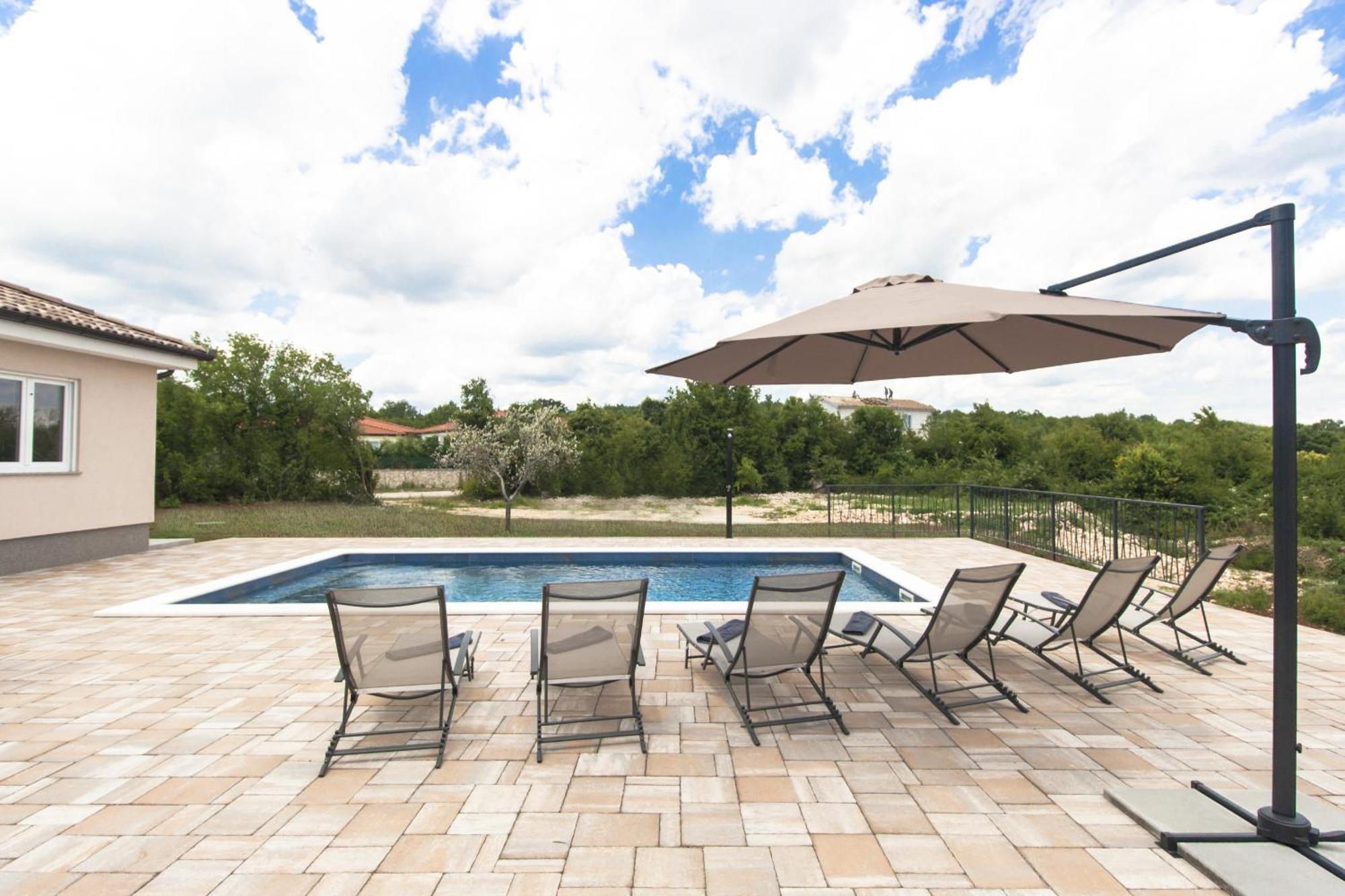 Villa Fortuna For 7 People Near Labin - Rabac With Large Garden & Private Pool Raša Exteriér fotografie